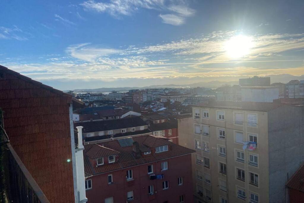 Acogedor Loft Con Vistas A La Ciudad Appartement Santander Buitenkant foto