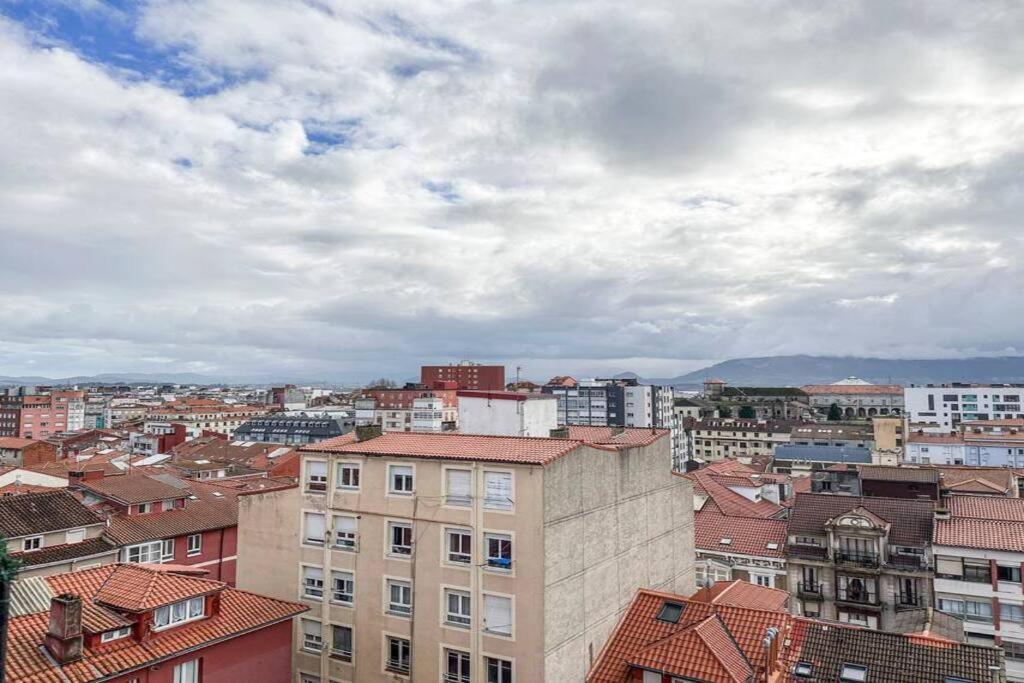 Acogedor Loft Con Vistas A La Ciudad Appartement Santander Buitenkant foto