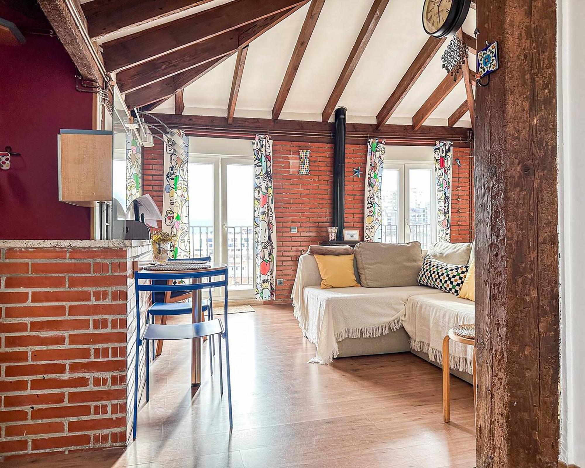 Acogedor Loft Con Vistas A La Ciudad Appartement Santander Buitenkant foto