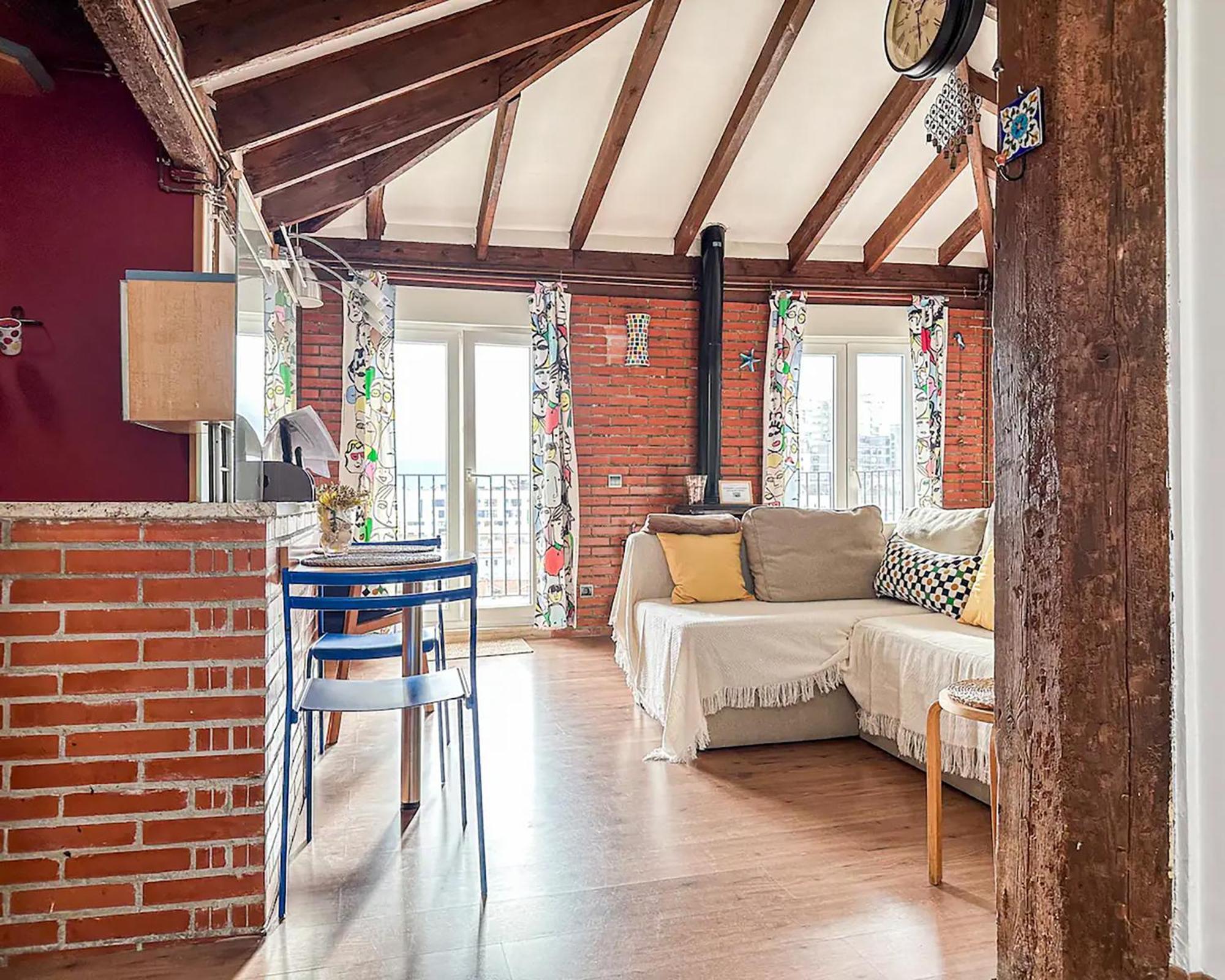 Acogedor Loft Con Vistas A La Ciudad Appartement Santander Buitenkant foto